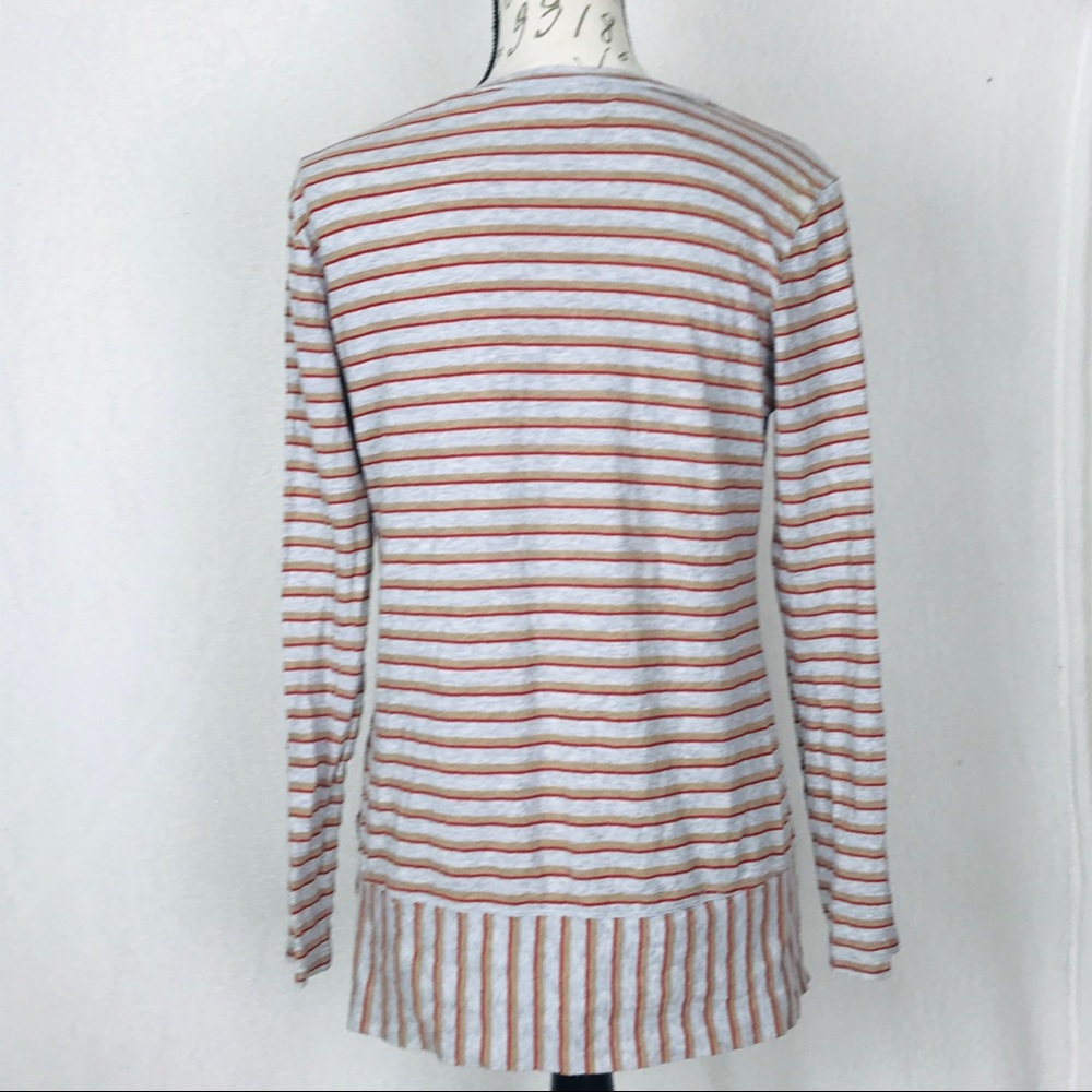 Cabi Striped long sleeve top